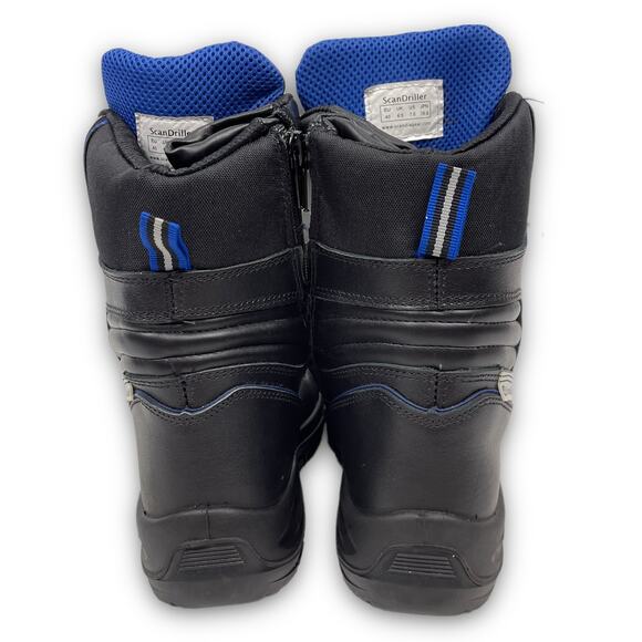 Scandia ScanDriller S3 Safety Work Boots Insulated Water Resistant Black 7.5 - Picture 3 of 10